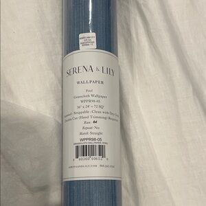 Serena & Lily Grasscloth Wallpaper color - Pool